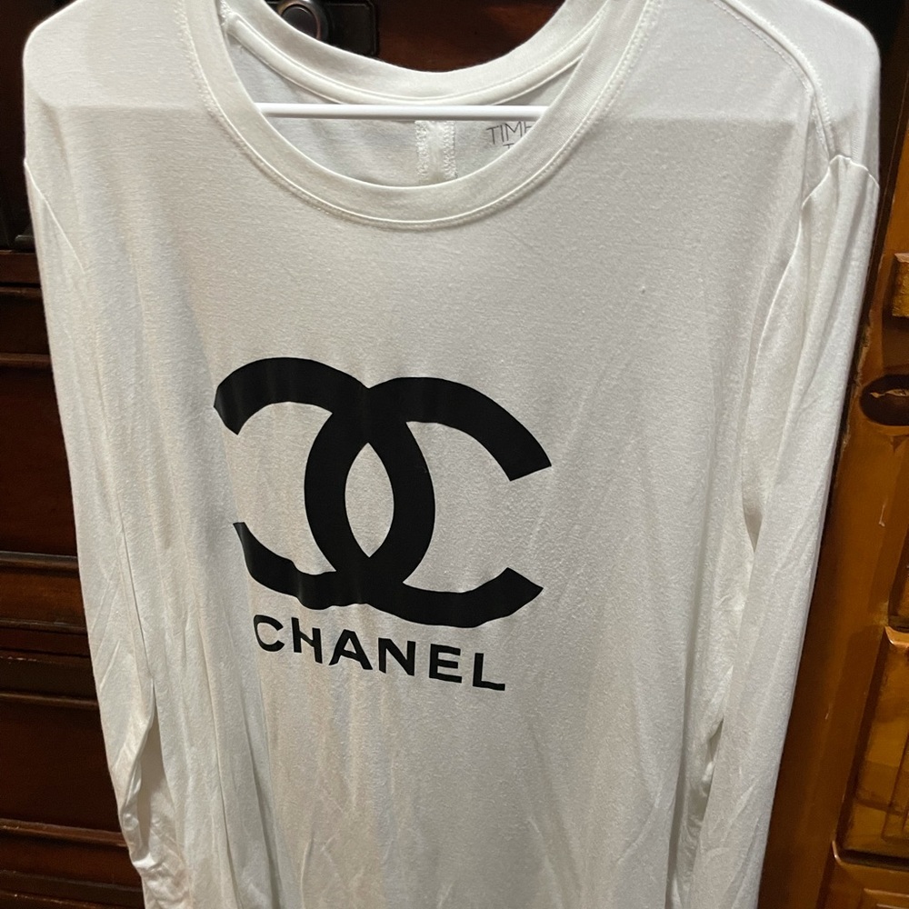 White Chanel Long Sleeve